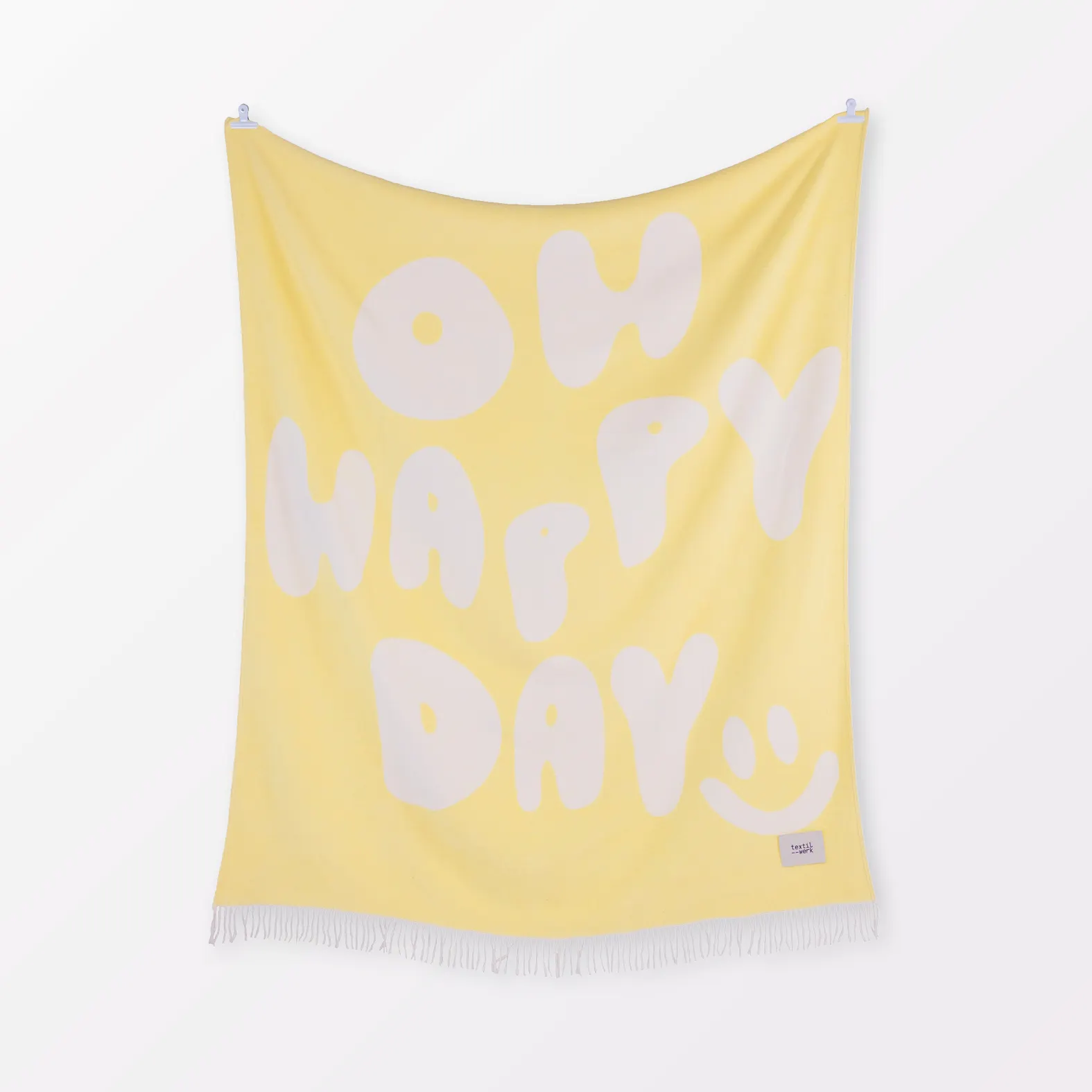 Kuscheldecke Oh Happy Day - Kuscheldecken