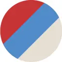 Schwedische Weihnachten Rot/Blau/Beige