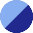 Blau & Dunkelblau