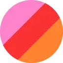 Pink, Rot & Orange