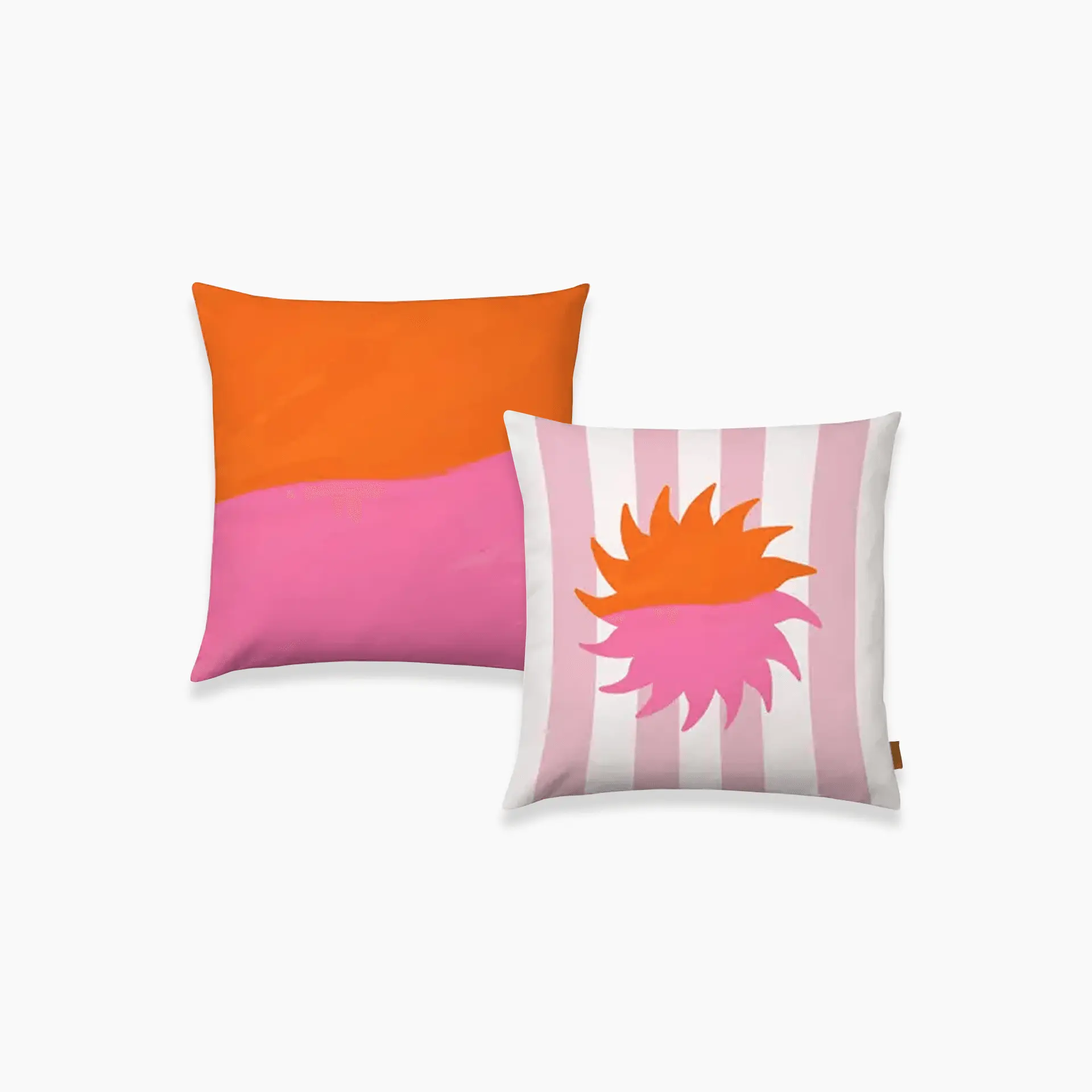 Kissen Color Flow pink orange von Kruth Design