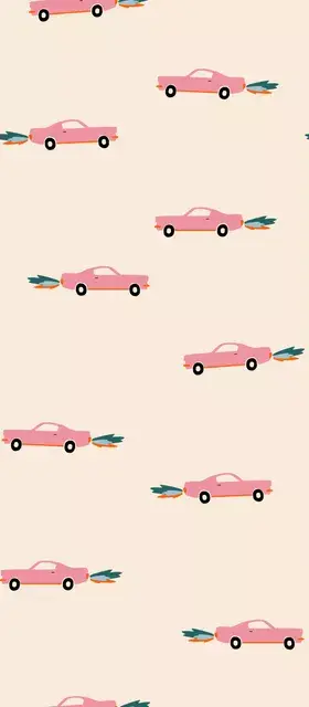 Muster Pinke Autos