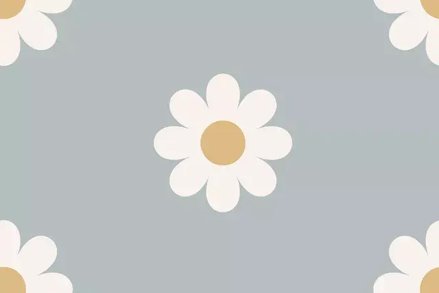 Gänseblümchen Blau