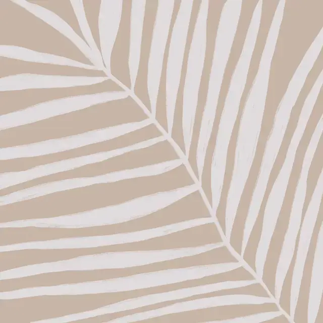 Palmenblatt Beige