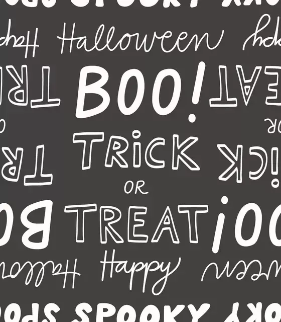 Halloween Typo anthrazit