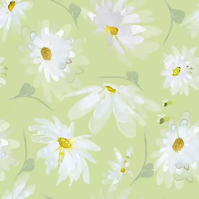 Wasserfarben Margeriten