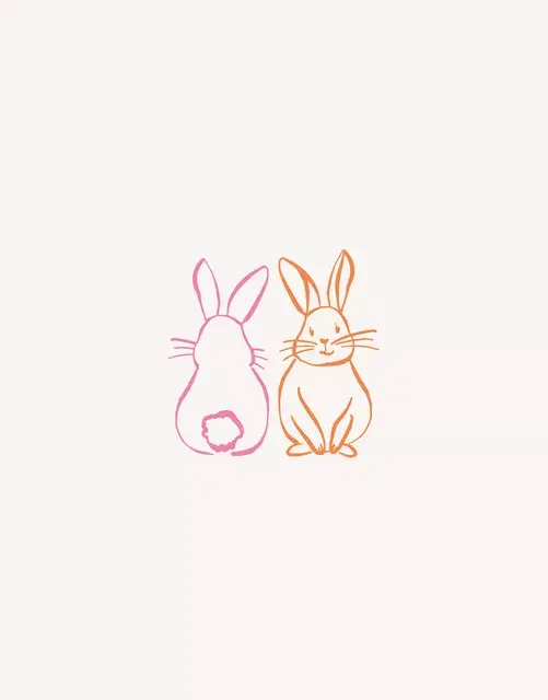 Happy Bunnys rosa