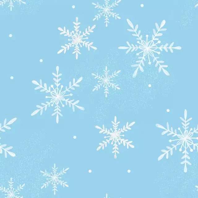 Let It Snow Blue