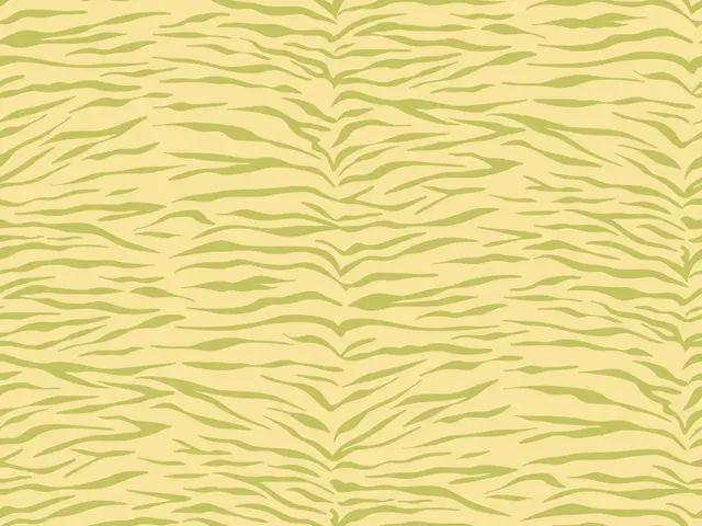 Tiger Pattern yellow green