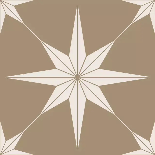 Boho Paper Stars camel