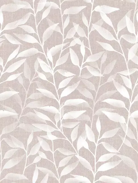 Beige Japandi Blätter