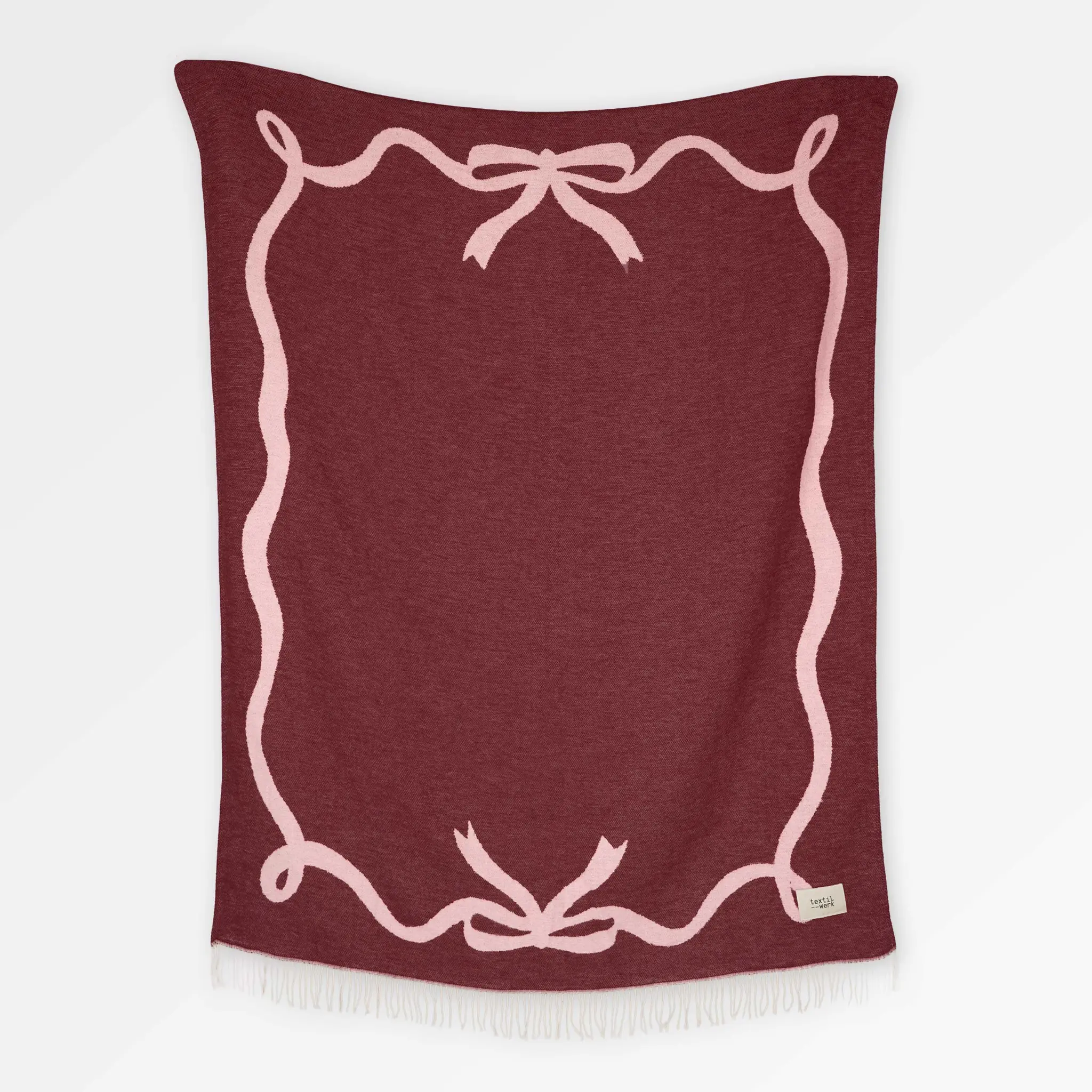 Kuscheldecke Schleifenrand Kuscheldecke Schleifenrand