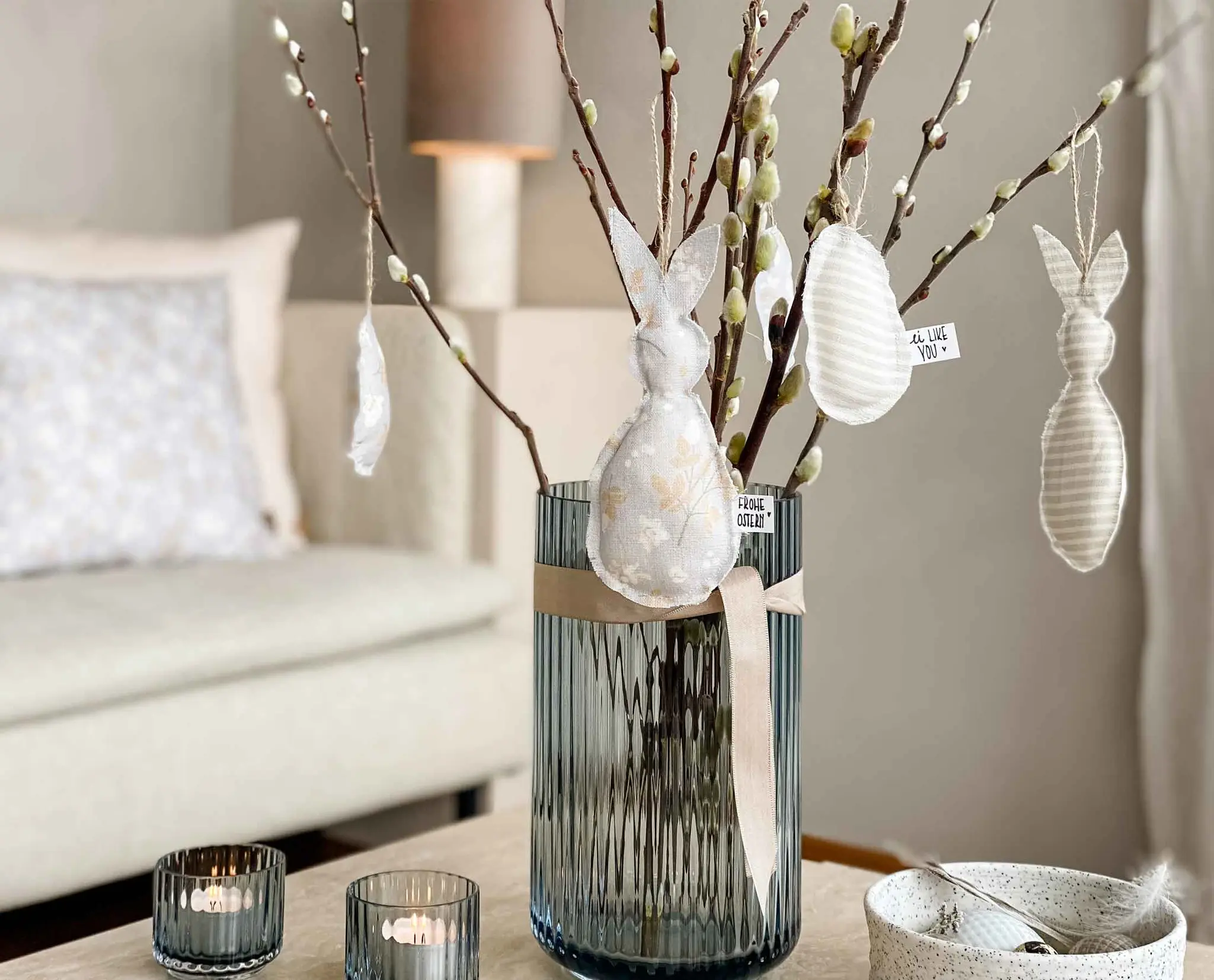 Kuschelige Oster-Anhänger 