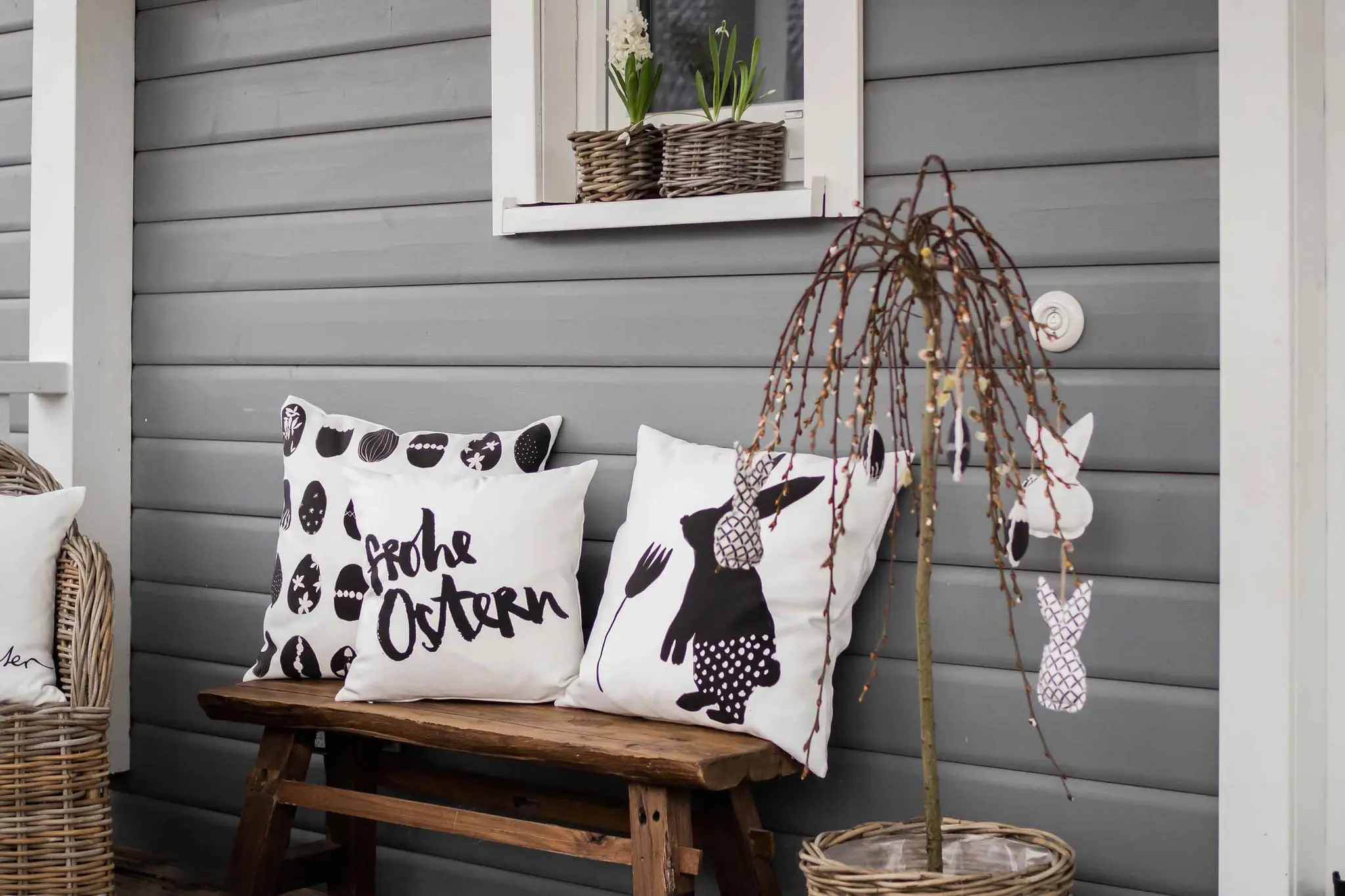 Outdoor-Kissen für Ostern