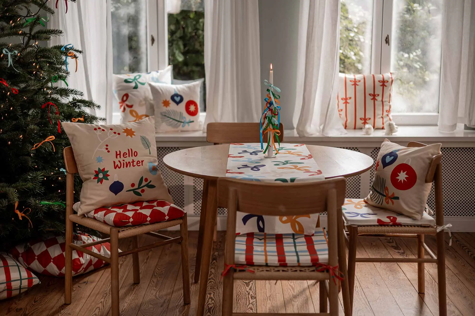 Bunter Schleifenzauber