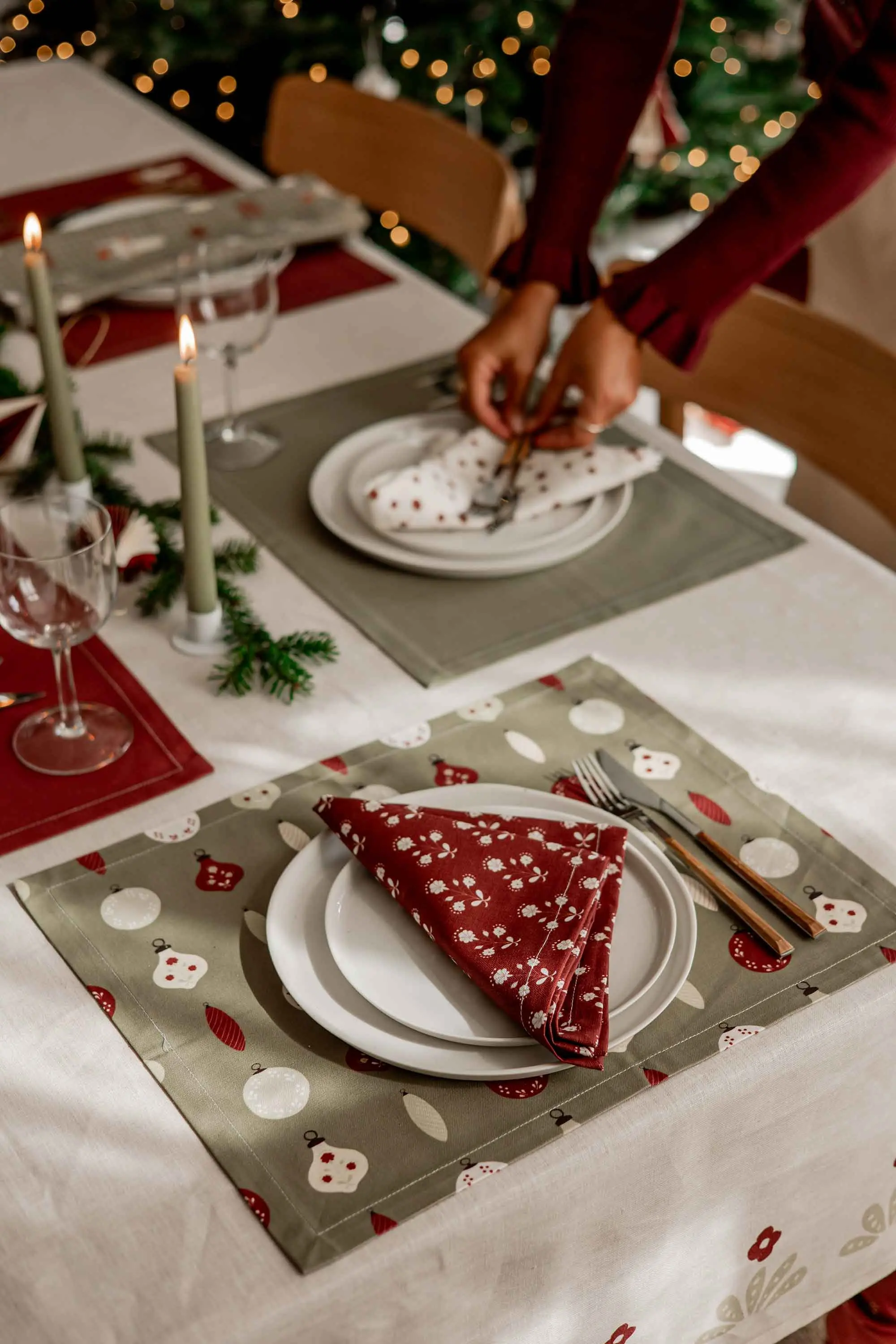 Weihnachtsservietten