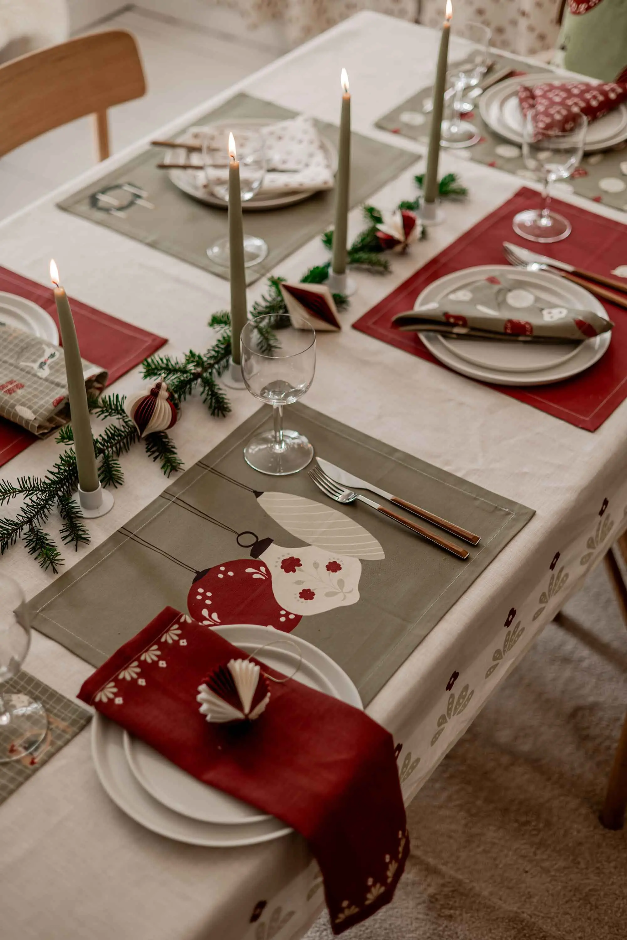 Weihnachtsservietten