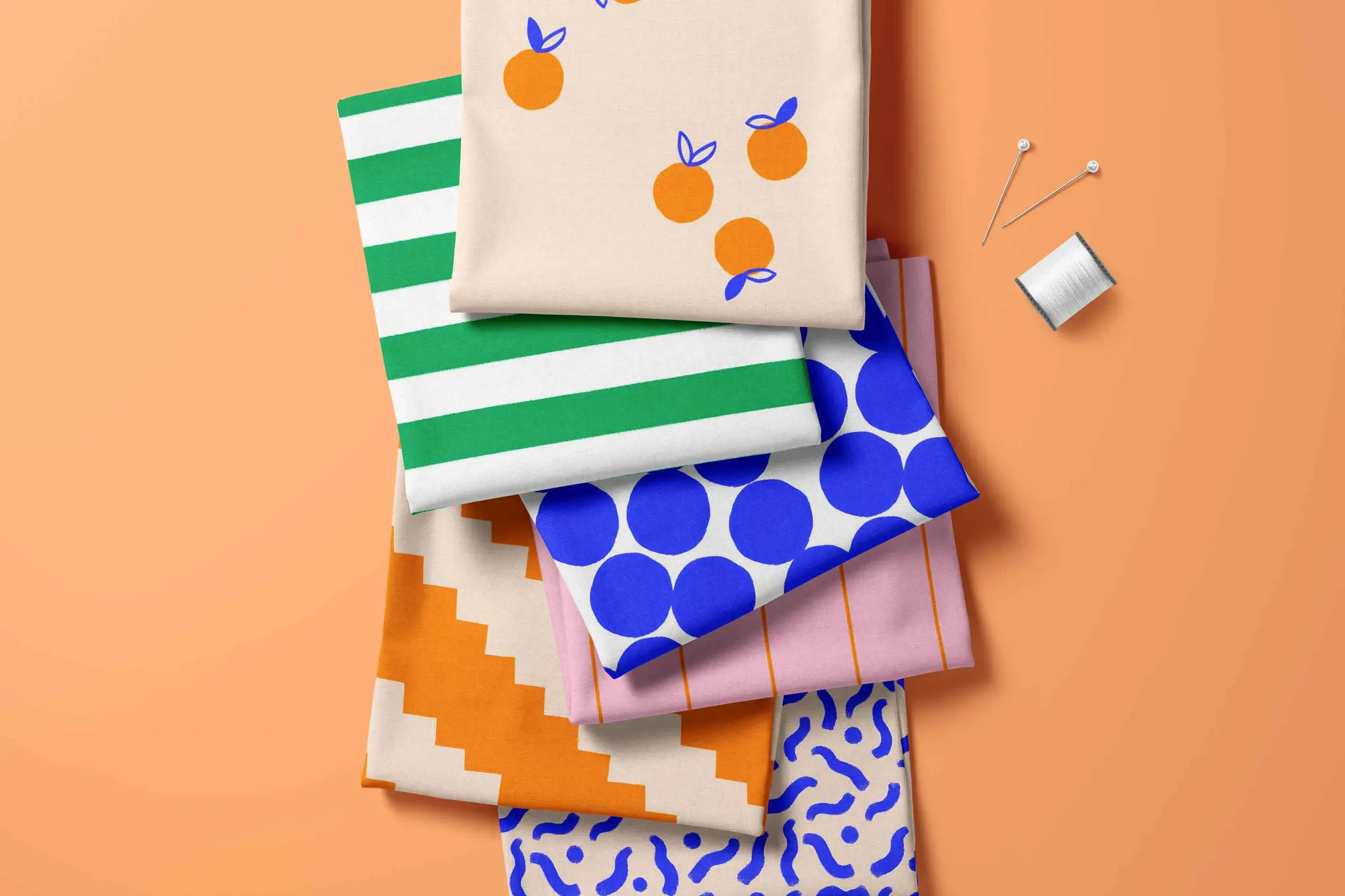 Farbenfrohe Sommerdesigns