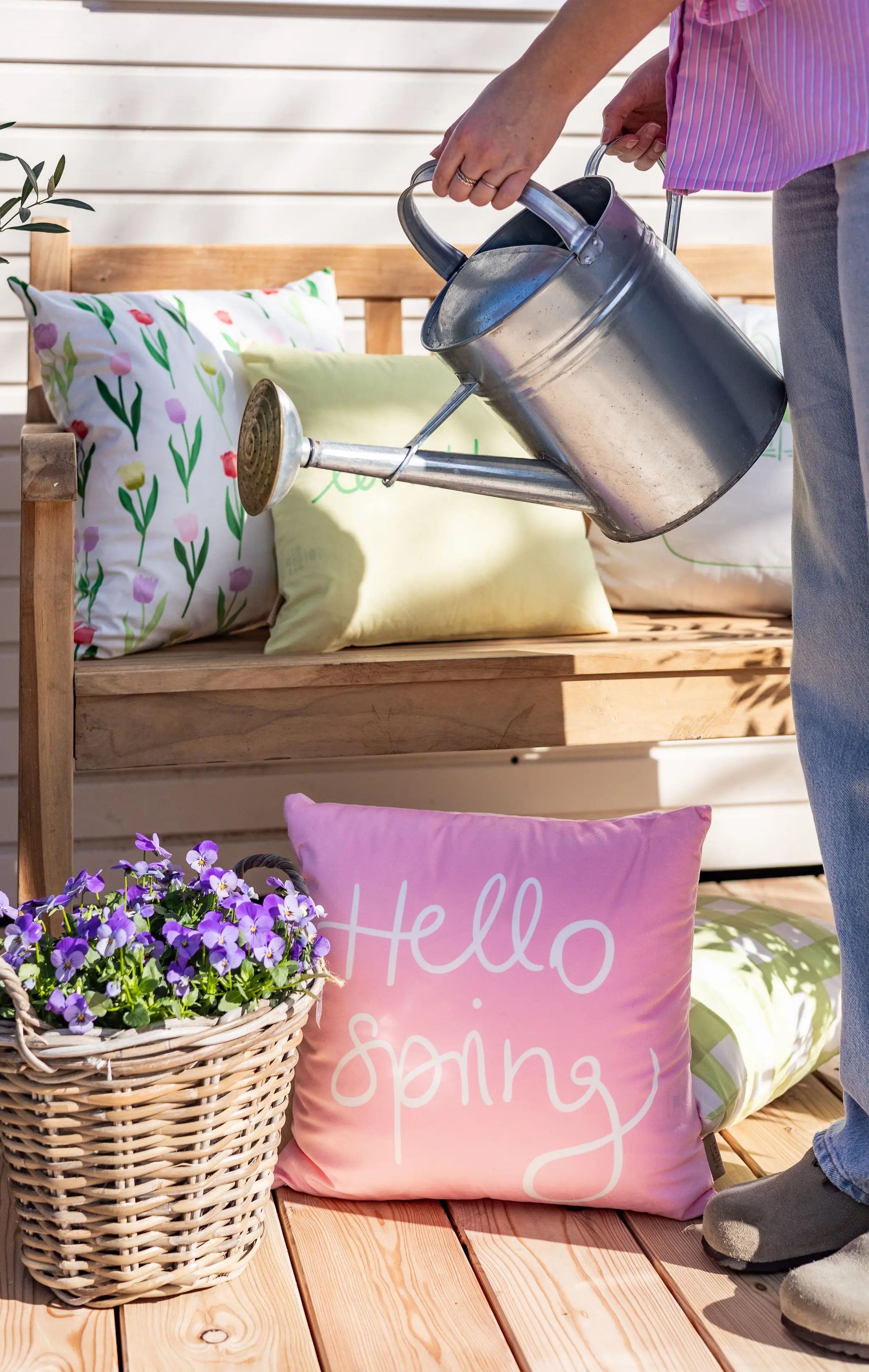 Kissen für deinen Frühlingsgarten