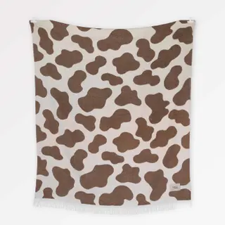 Kuscheldecke Cow Pattern