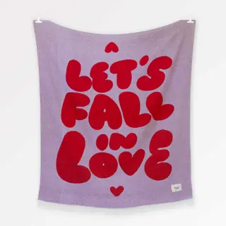 Kuscheldecke Fall in Love