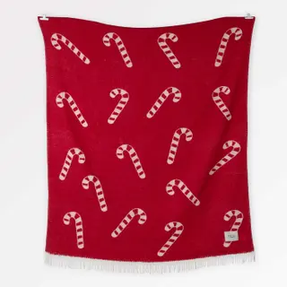 Kuscheldecke Candy Canes