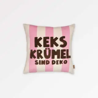 Zierkissen Kekskrümel