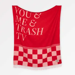 Kuscheldecke You & Me & Trash TV