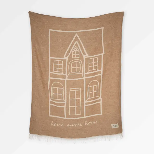 Kuscheldecke Home Sweet Home