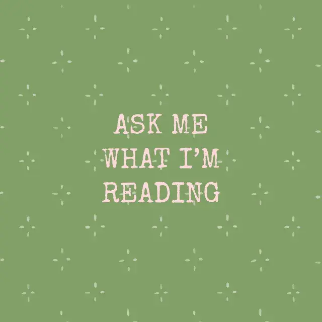 Kissen Ask Me What I'm Reading