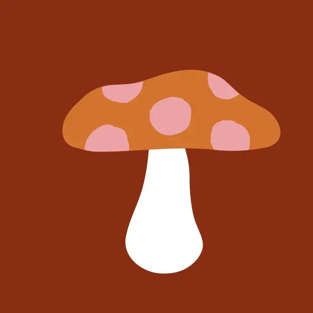 Kissen Pilz