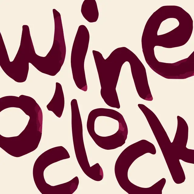 Kissen Wine O' Clock