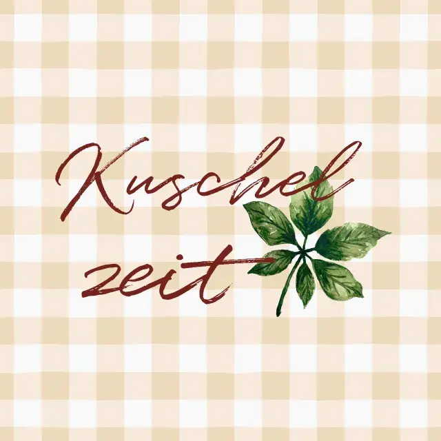 Kissen Kuschelzeit im Herbst