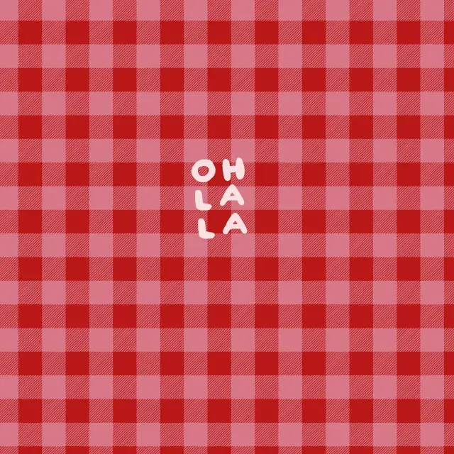 Kissen Picnic Typo OHLALA
