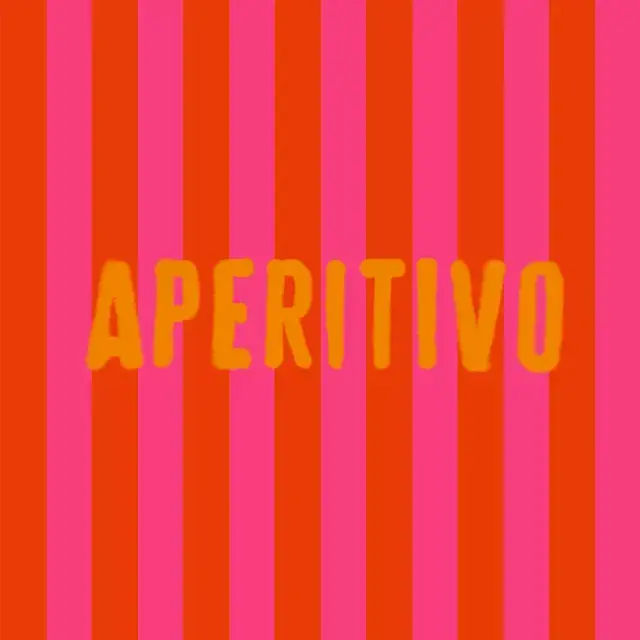 Kissen Aperitivo Pink Rot Orange