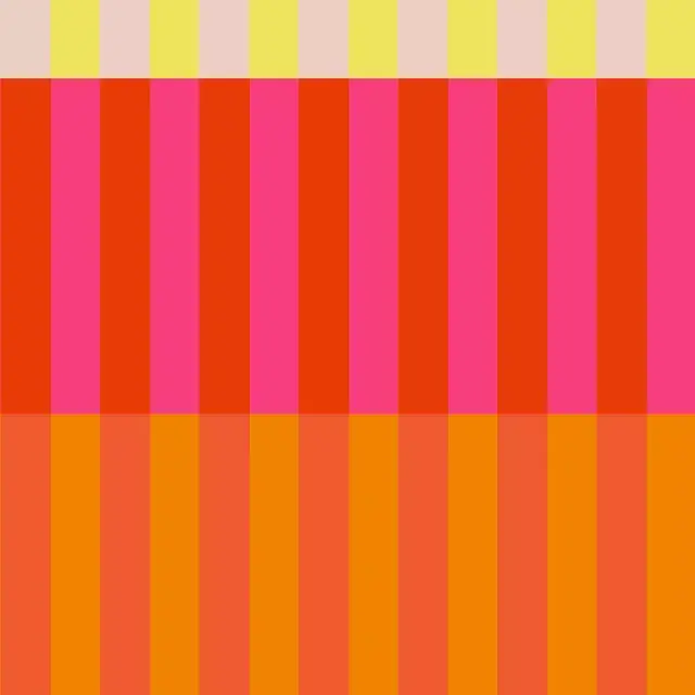 Kissen Streifen Pink Orange Rot