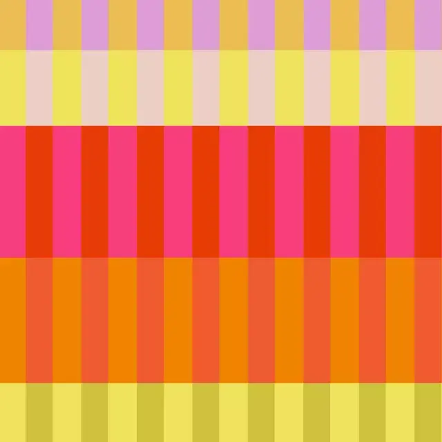 Kissen Streifen Sommer Bunt