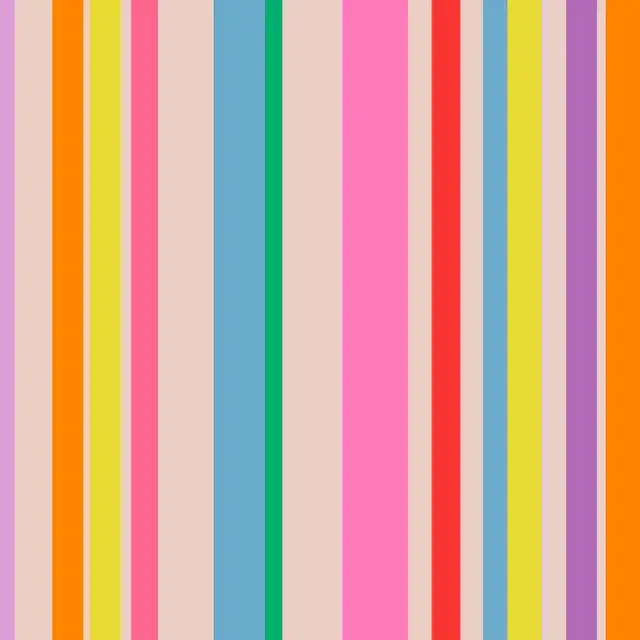 Kissen Bunte Sommer Streifen