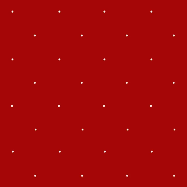 Kissen Mini Dots Rot Weiß