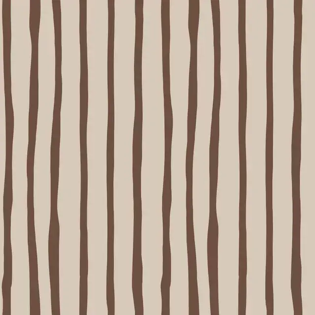 Kissen Coffee Stripes Beige