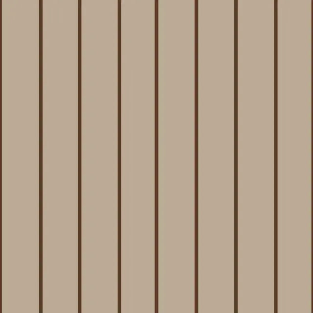 Sitzkissen Winter Nadelstreifen beige braun