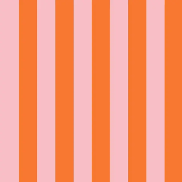 Kissen Blockstreifen rosa orange