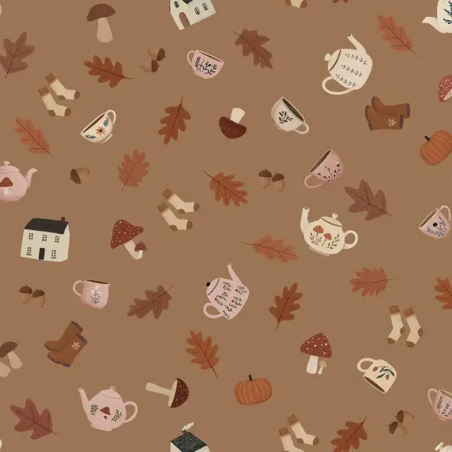 Kissen Herbst Muster