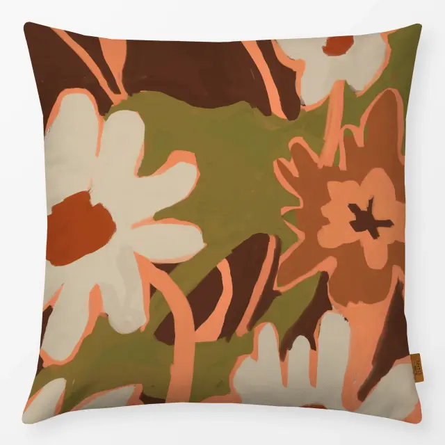Kissen Abstract Flowers