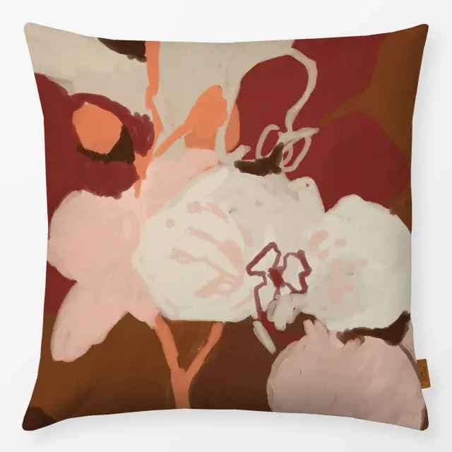 Kissen Abstract Orchids
