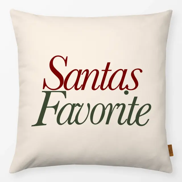 Kissen Santas Favorite