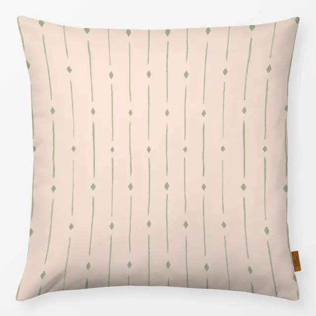 Kissen Minimal Pattern Beige