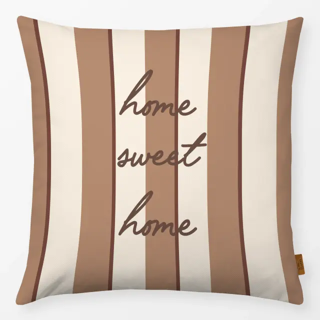 Kissen Home sweet Home altrose