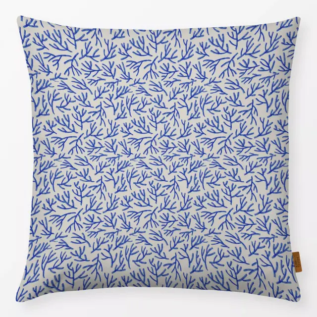 Kissen Vibrant Summer Korallen blau