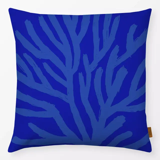 Kissen Vibrant Summer - Koralle blau